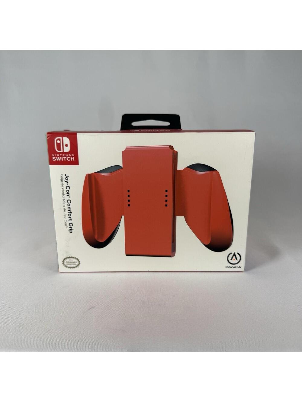PowerA Nintendo Switch Official Licensed Joy-Con Comfort Grip Red Edition
